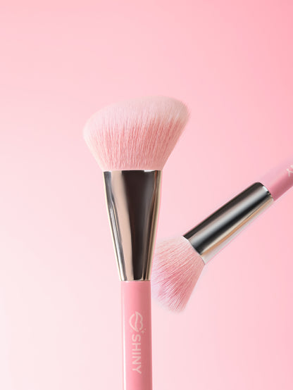 Shiny dual brush